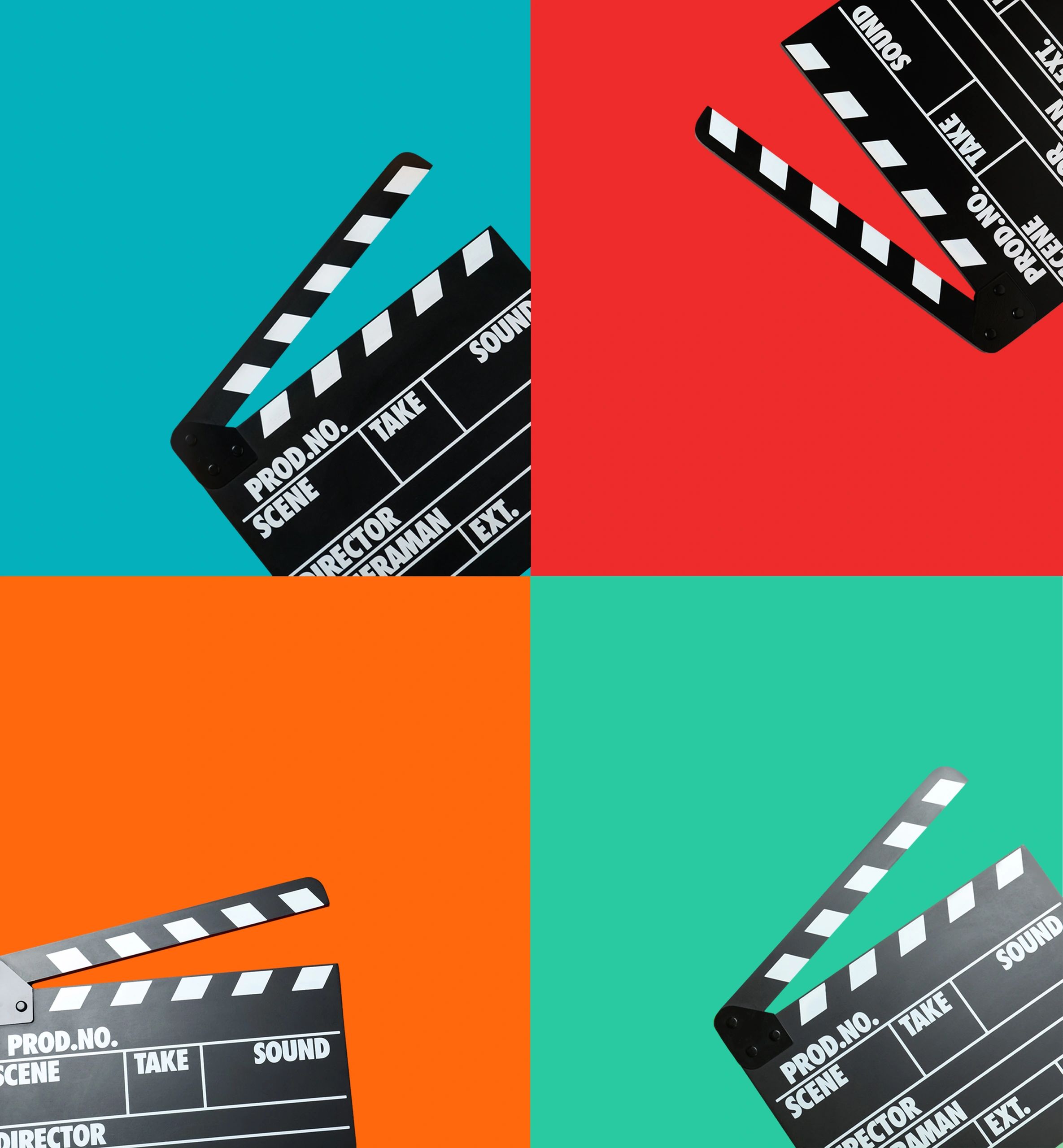 movie cast director poster colorful